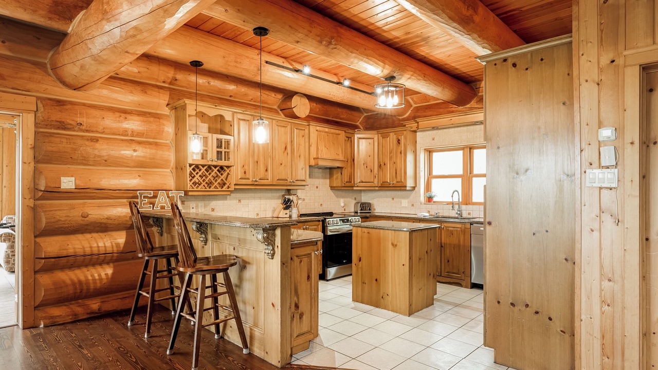 Photo of Kitchen in Fiddler Lake Resort