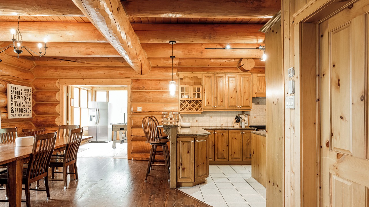 Photo of Kitchen in Fiddler Lake Resort