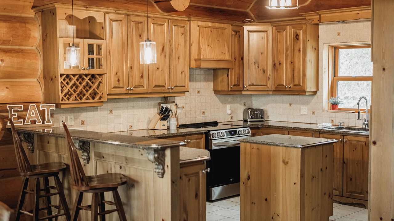 Photo of Kitchen in Fiddler Lake Resort