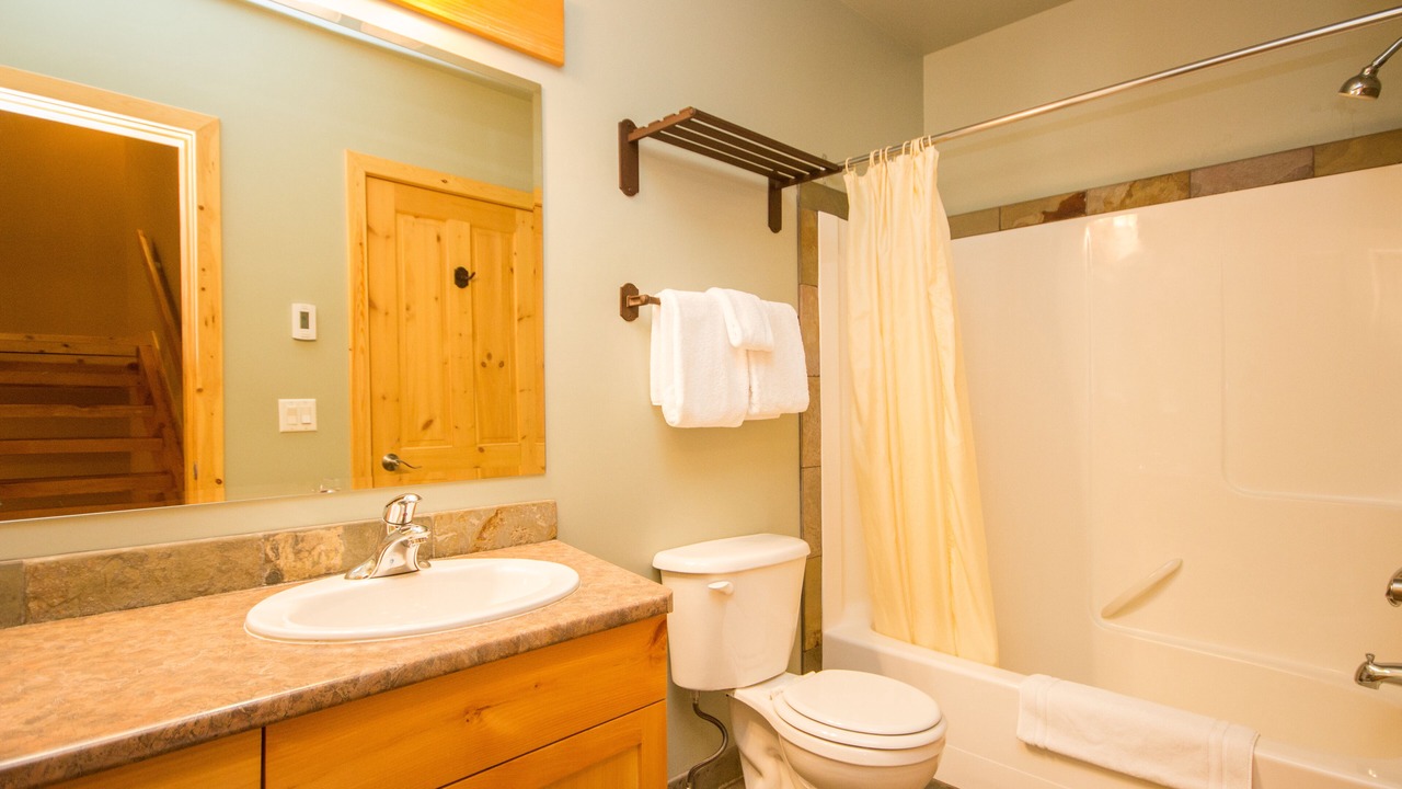 Photo of Bathroom in Big White Ski Resort