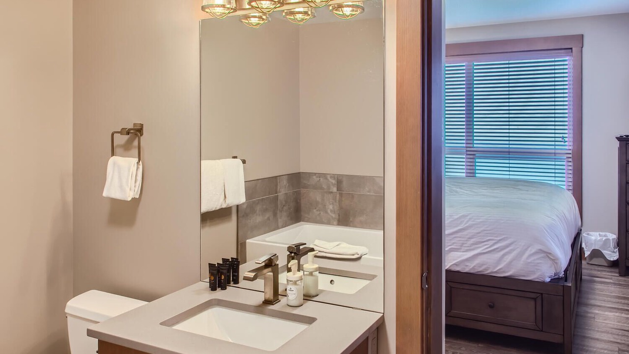 Photo of Bathroom in Big White Ski Resort