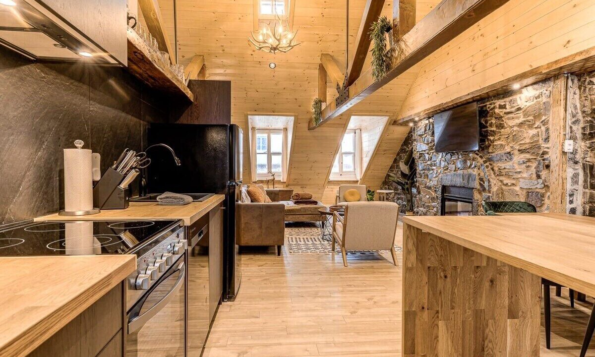Photo of Kitchen in Vieux-Quebec-Cap-Blanc-colline Parlementaire