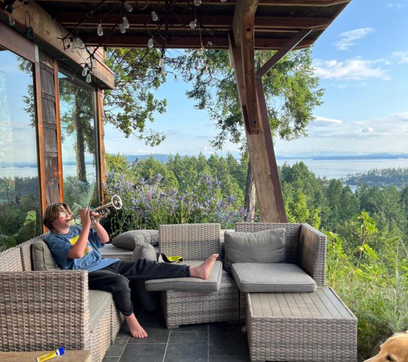 Photo of Patio Balcony in Pender Island