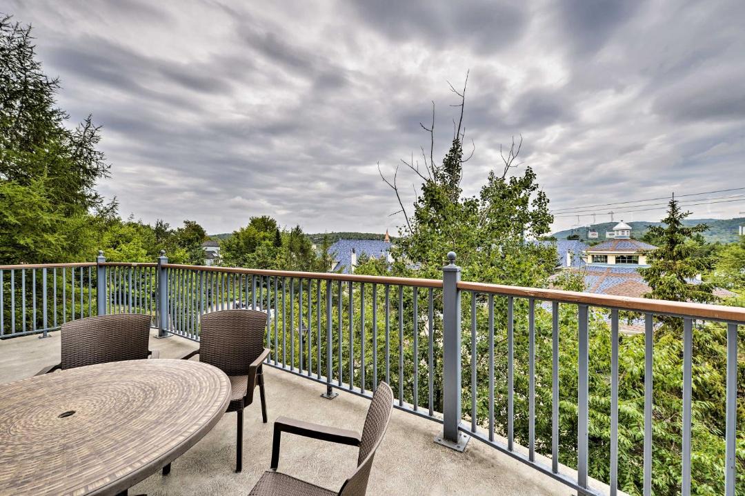 Photo of Patio Balcony in Mont-Tremblant Pedestrian Village