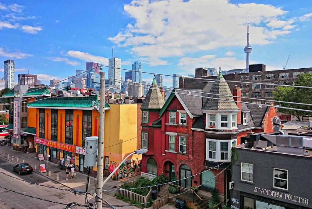 Photo of Buildings in Kensington Market