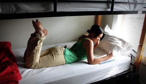 Bunk Bed in Female Dormitory Room  