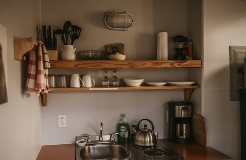 Ucluelet Apartment | Sea Urchin West Coast Cedar Loft & Beam Suite in Ukee
